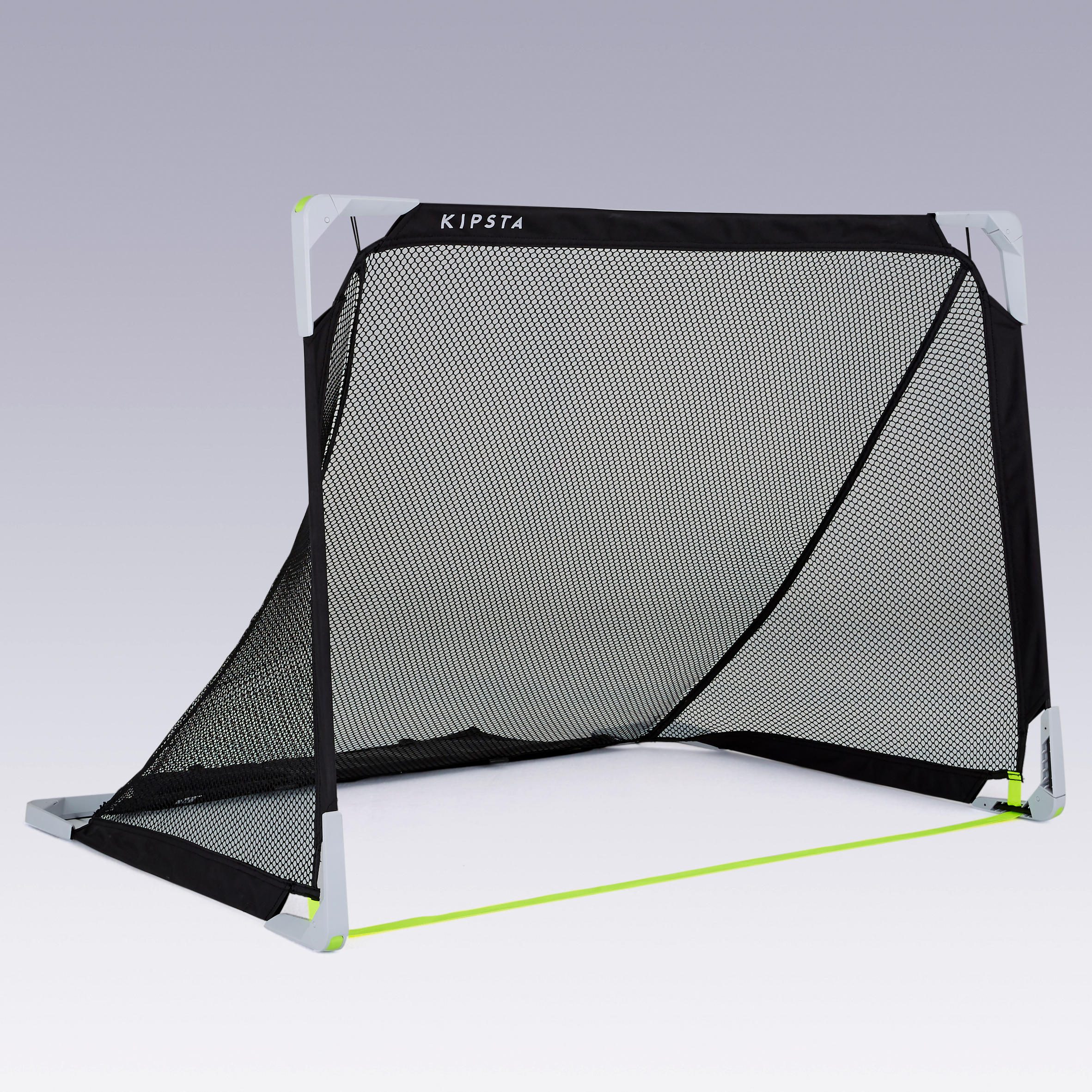 Size M Soccer Net - Black/Grey - KIPSTA