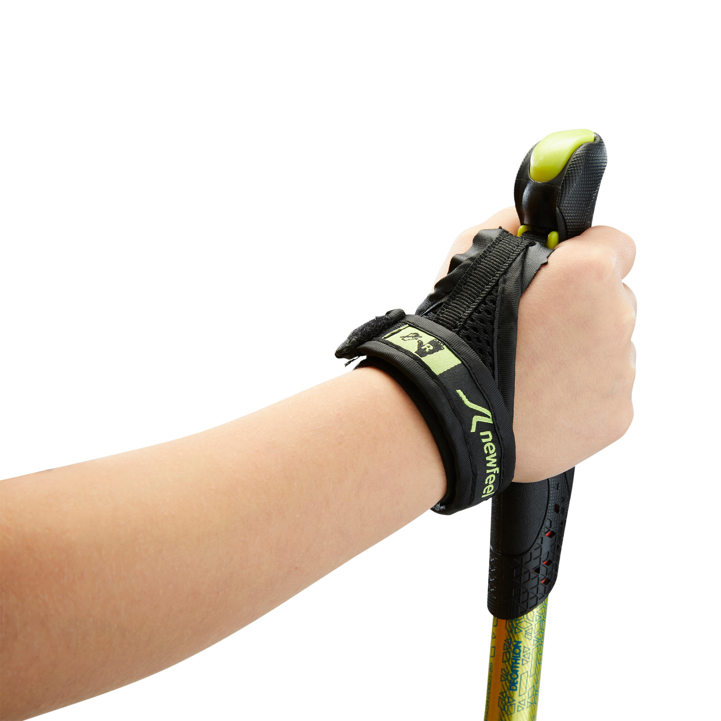 NEWFEEL Pútka NW G100 na nordic walking pre deti čierne bez · záber 7