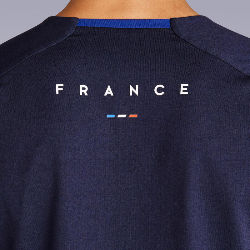 Frankrijk voetbalshirt FF100 heren supportershirt EK 2020 blauw