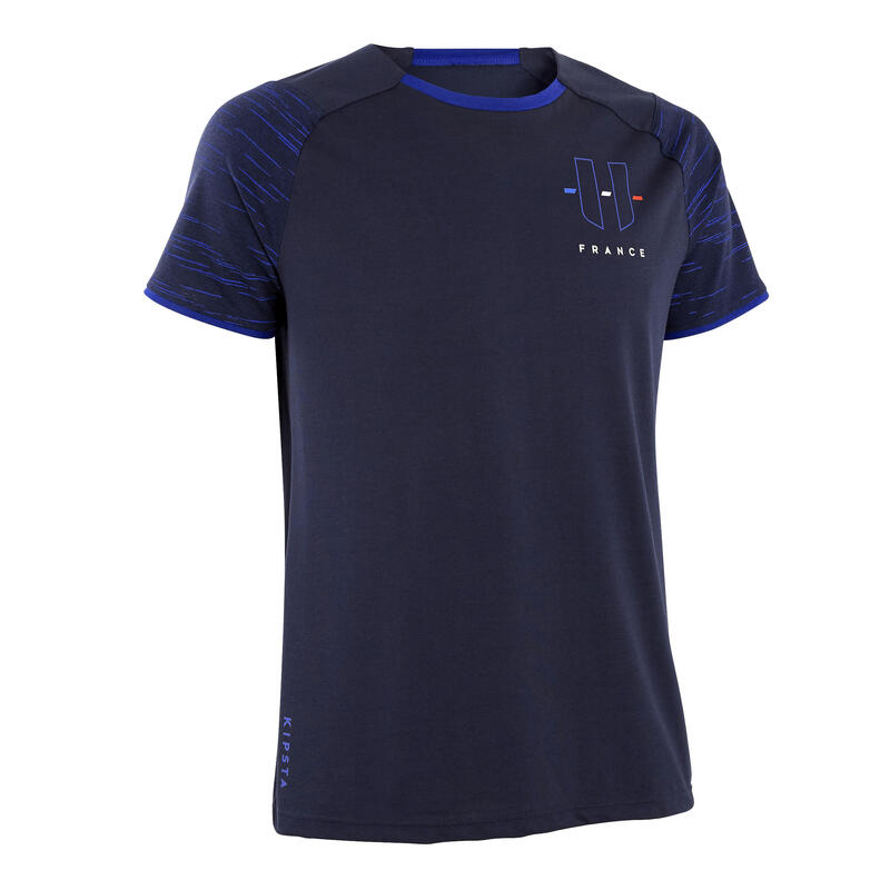 Camiseta Fútbol Francia Adulto Kipsta FF100 azul