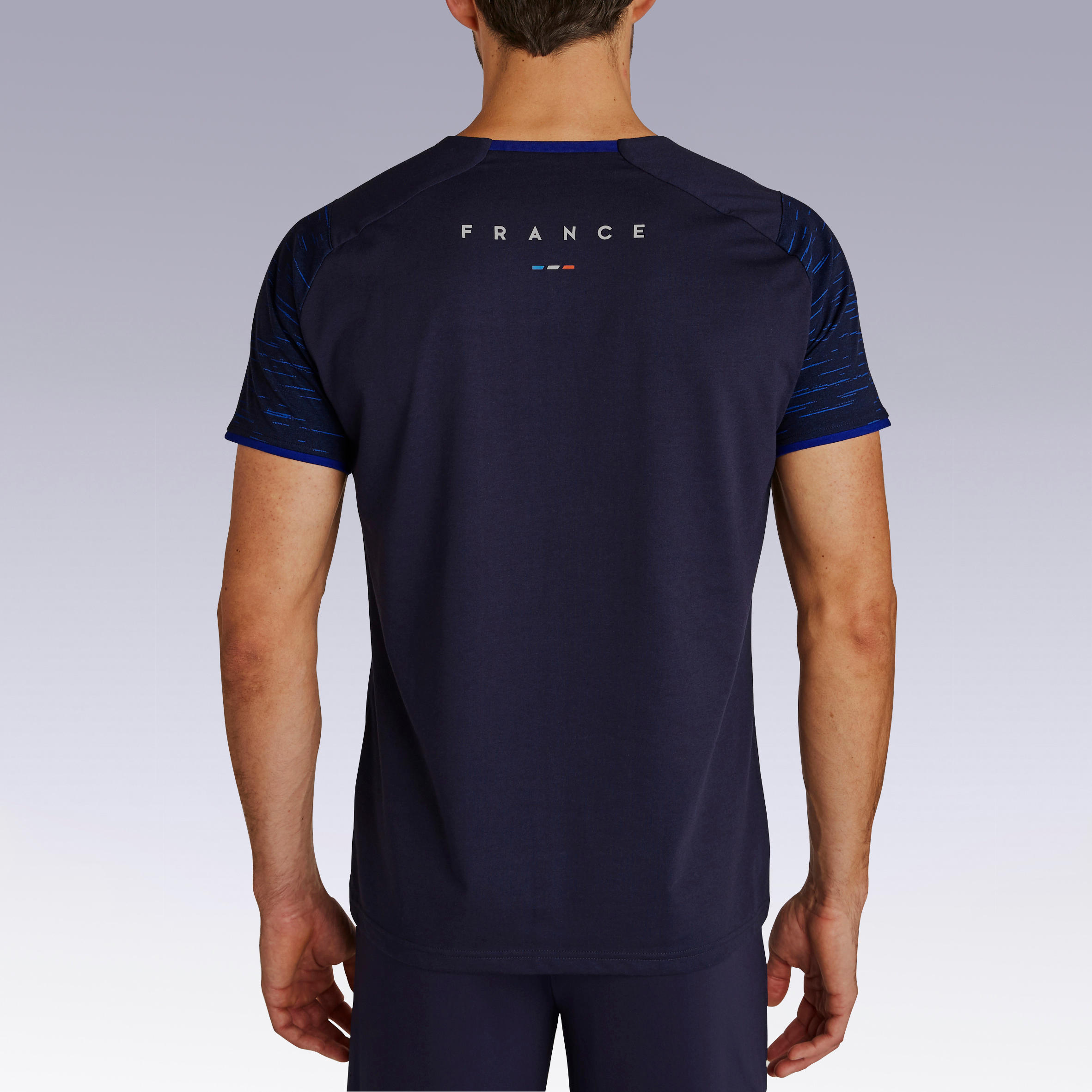 T-shirt de football adulte FF100 France 2024 4/8
