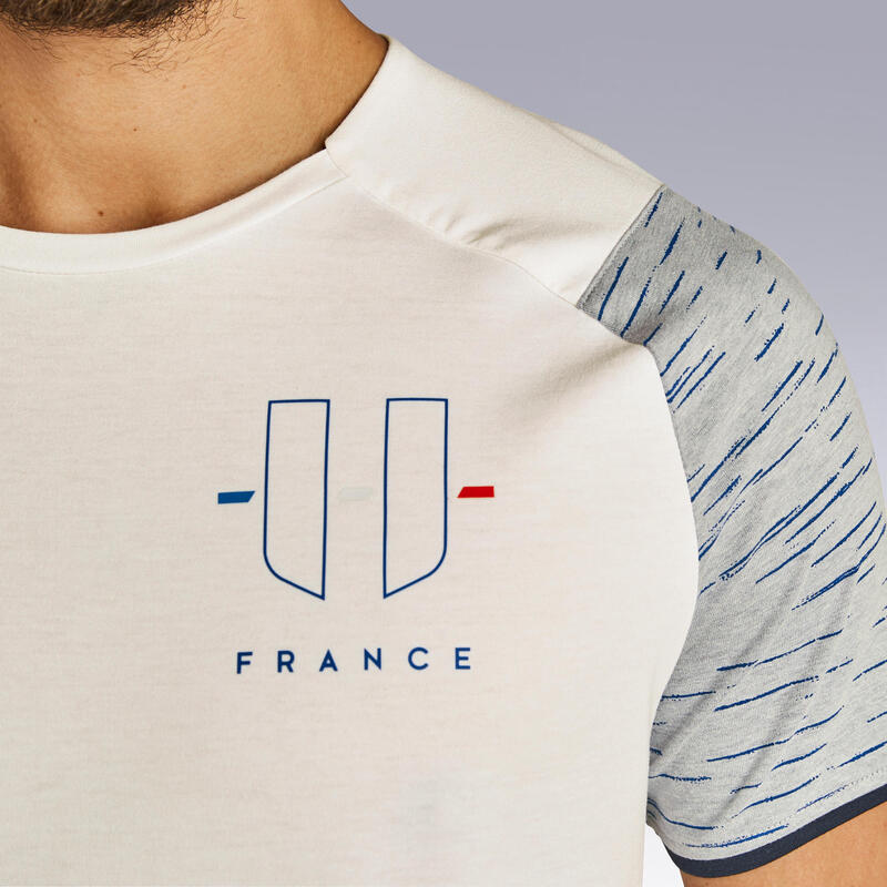 Koszulka piłkarska Kipsta FF100 replika na rozgrywki międzynarodowe Francji 2024