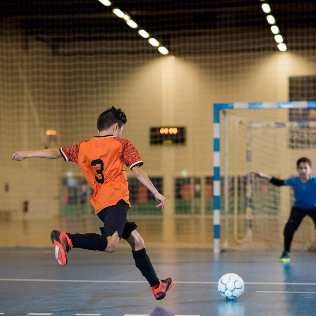 Hallenschuhe Futsal Ginka 900 Mid Kinder orange