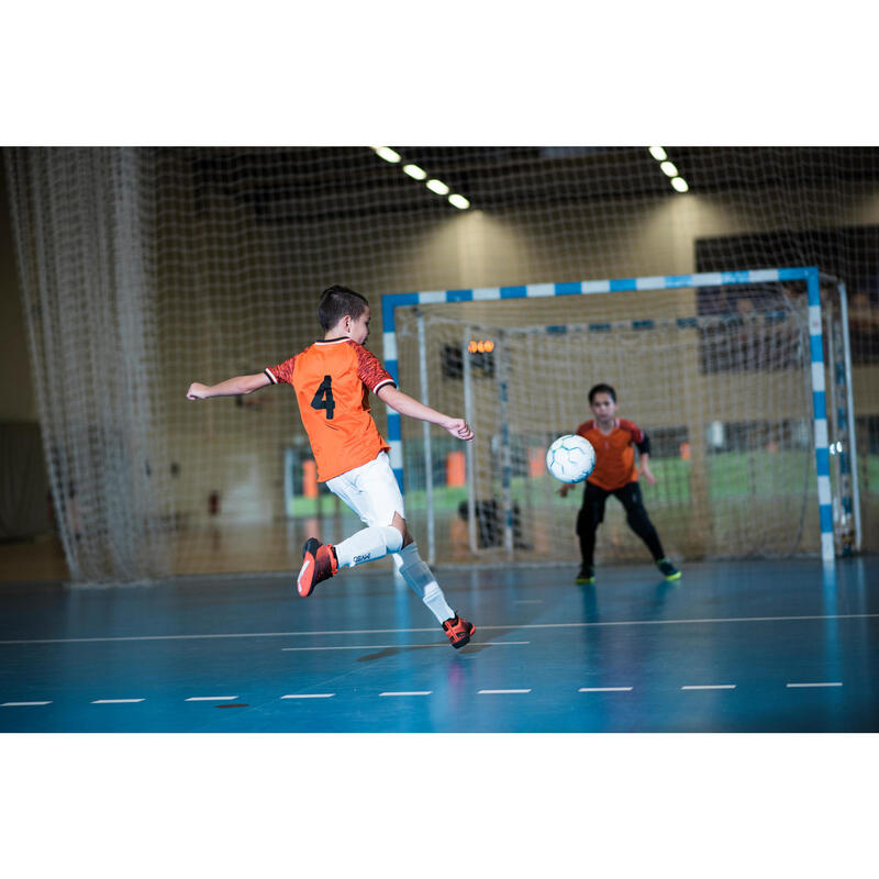 Chaussure de Futsal enfant GINKA 900 Mid orange