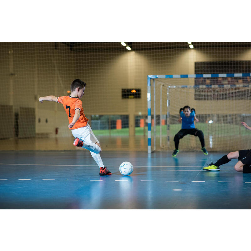 Calções de Futsal Criança Branco