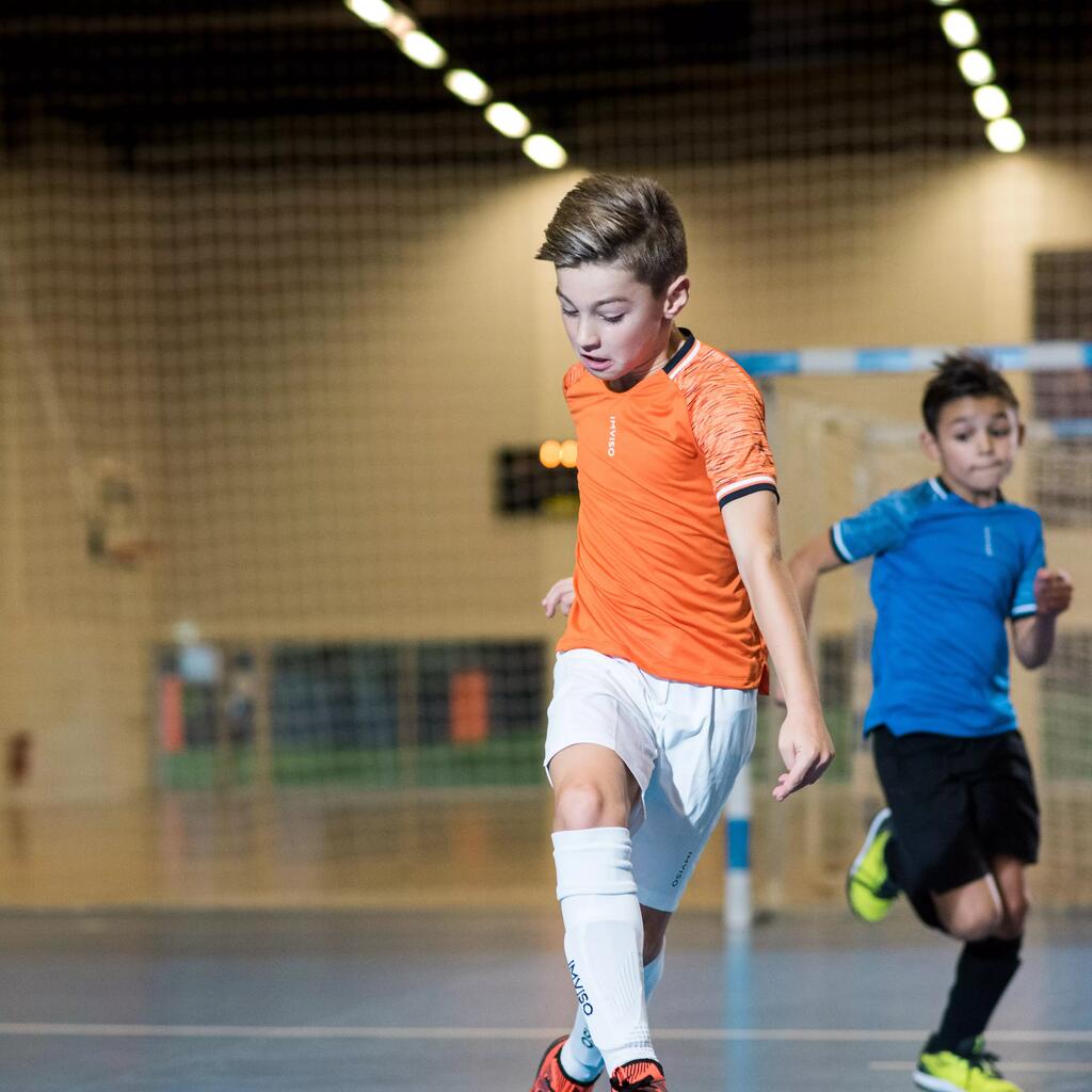 Kids' Futsal Shorts - White