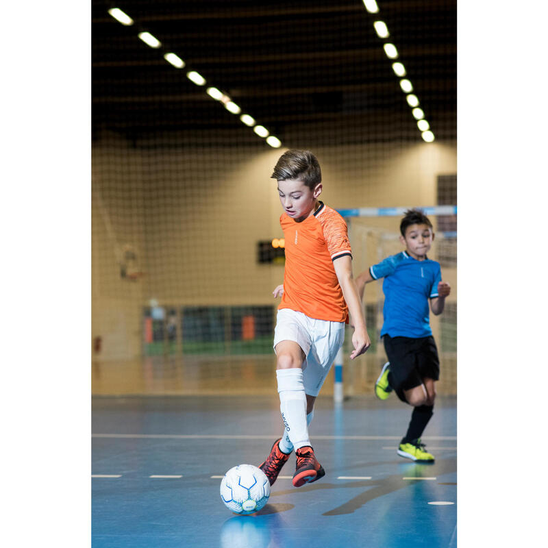 Calções de Futsal Criança Branco