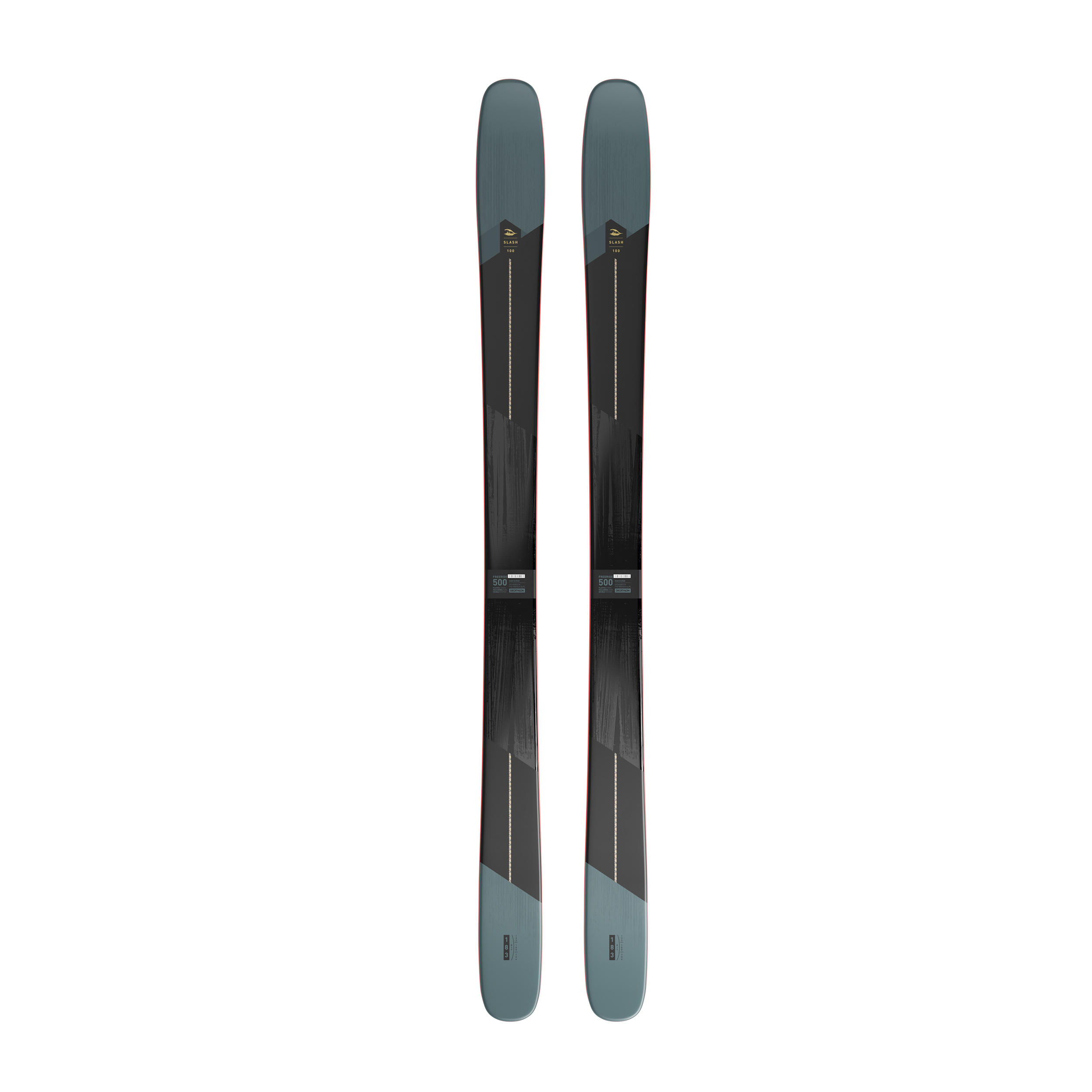 WEDZE Esquís  de freeride/freestyle Hombre Wedze FR 500 Slash 100