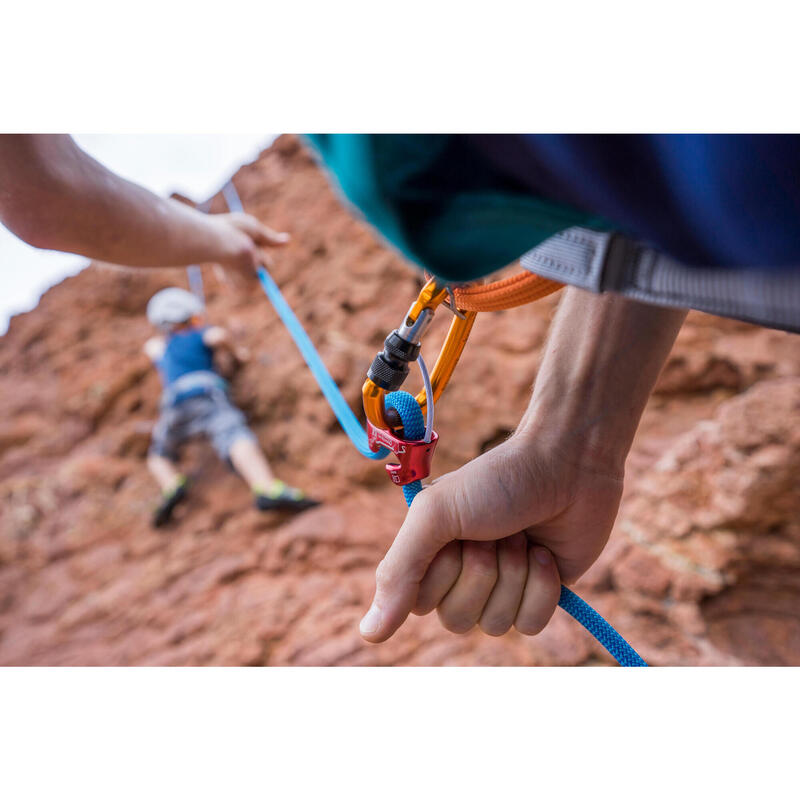 Mosquetão de rosca escalada e alpinismo Spider HMS BLC