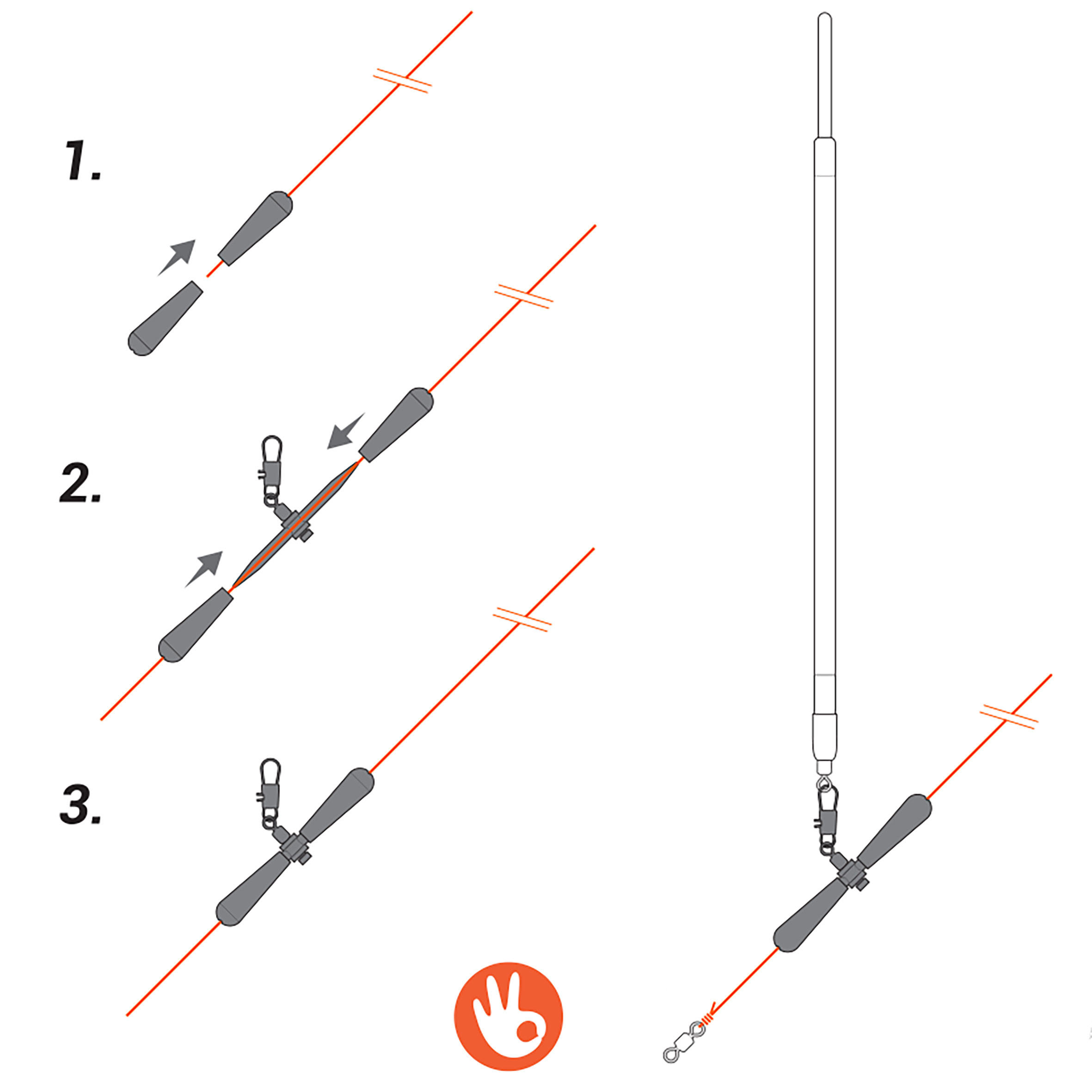 Match Fishing Float Attachments MF - AW 5/5