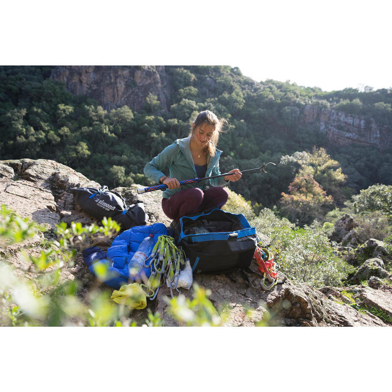 Zaino arrampicata  VERTIKA 35L azzurro e nero