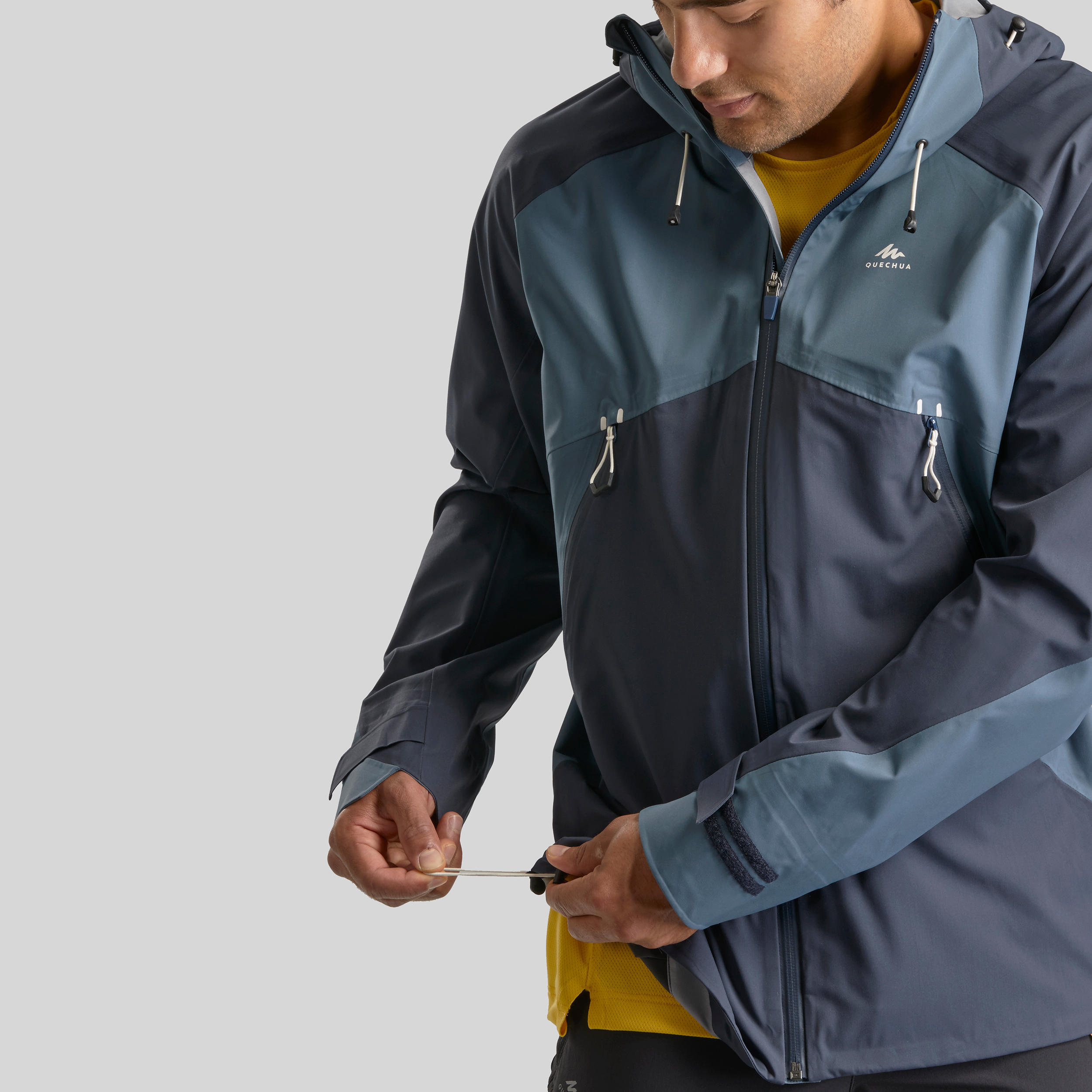 quechua mh500 men's waterproof jacket review