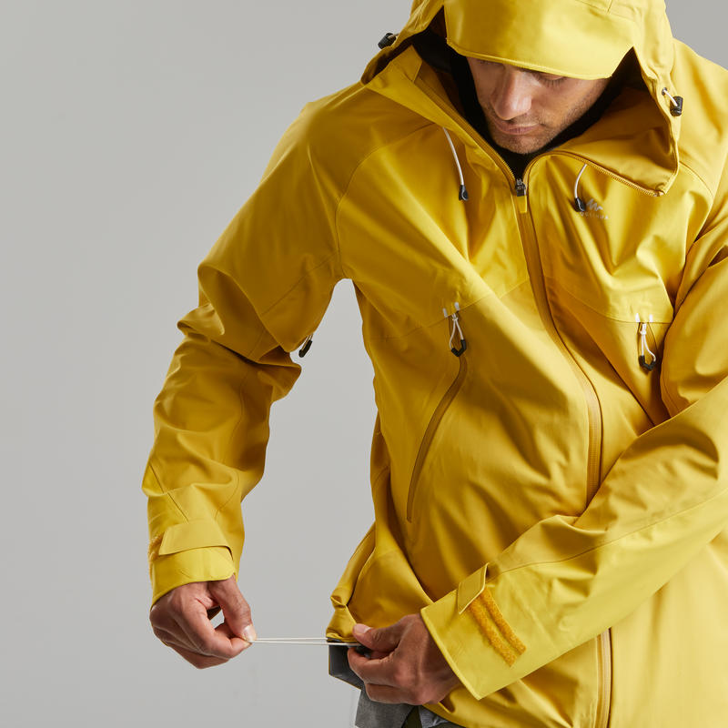 Men's waterproof mountain walking jacket MH500 - Decathlon