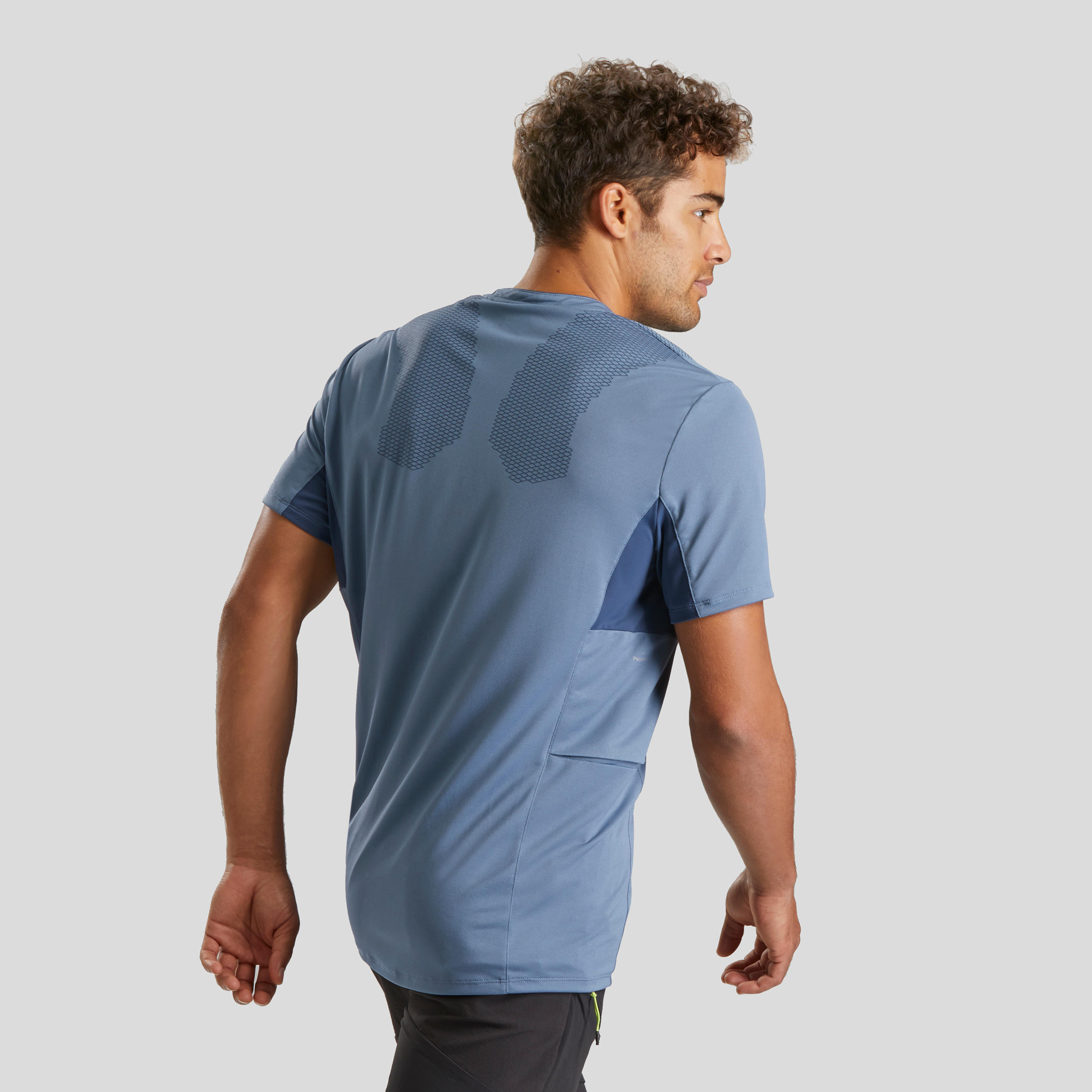 Men's Mountain hiking short-sleeved T-Shirt MH900 2/7
