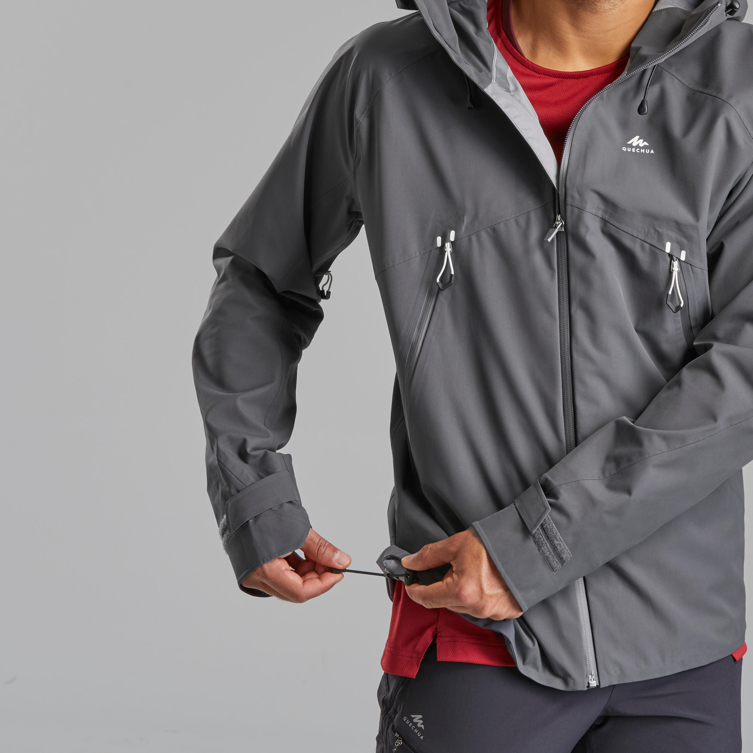 Men's waterproof mountain walking jacket MH500 9/12