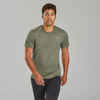 Wandershirt Herren kurzarm - MH100 khaki