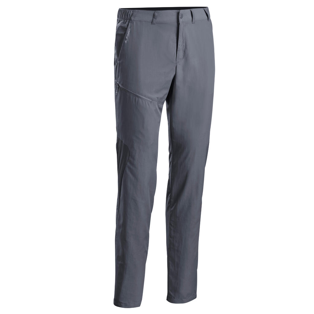 Pantalone za planinarenje MH100 muške - sive