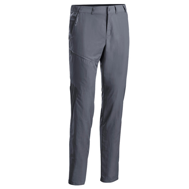Pantalon Drumeție la munte MH100 Gri Bărbați