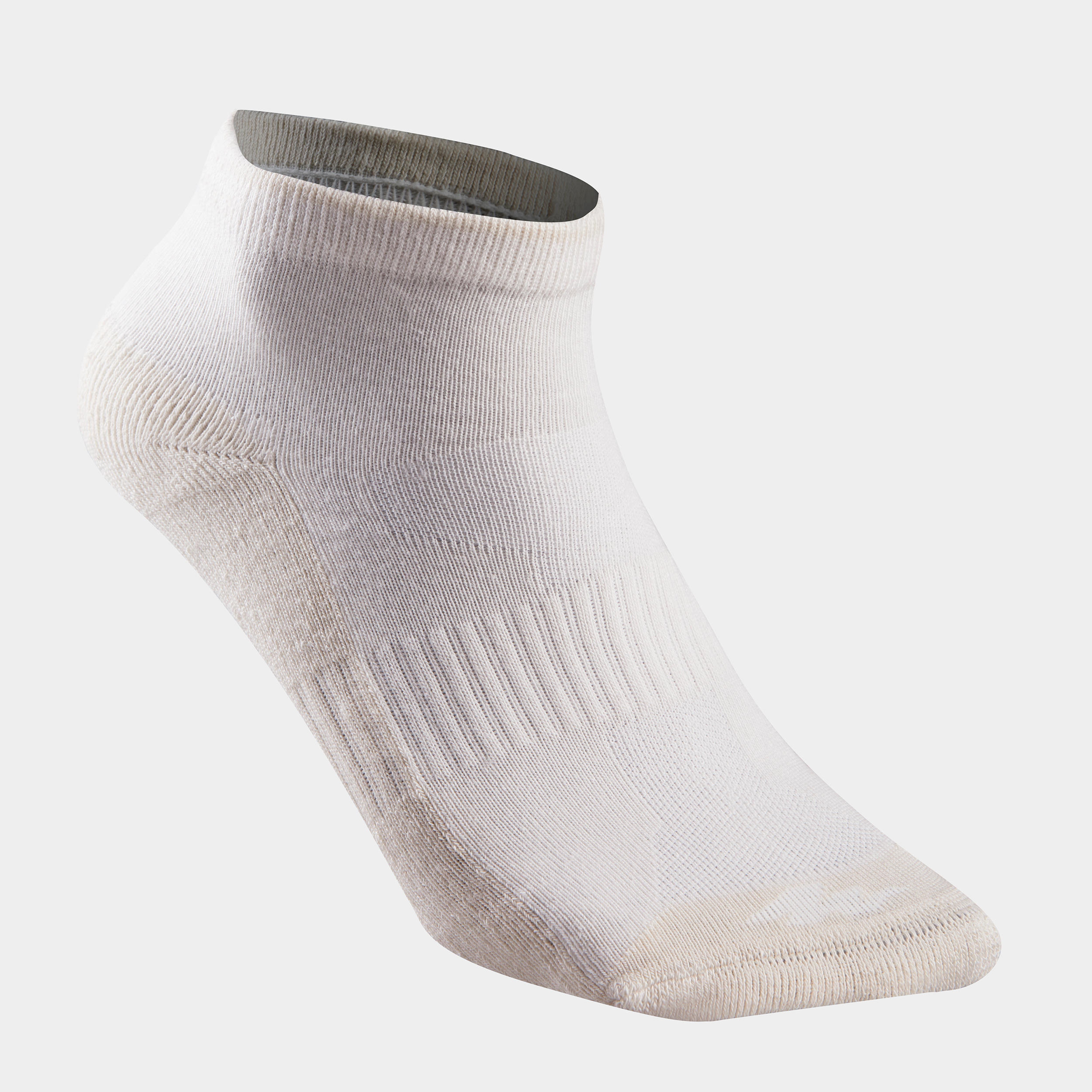 Country walking socks - NH 100 Mid - X 2 pairs - Linen 6/6