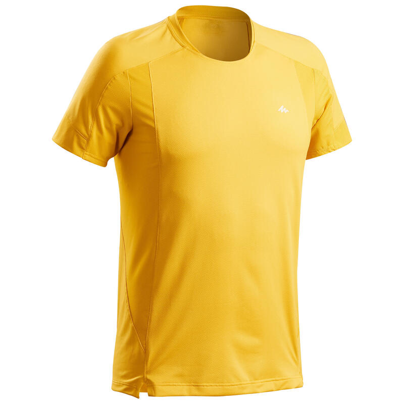 Tee-Shirt manches courtes de randonnée montagne - MH500 - Homme