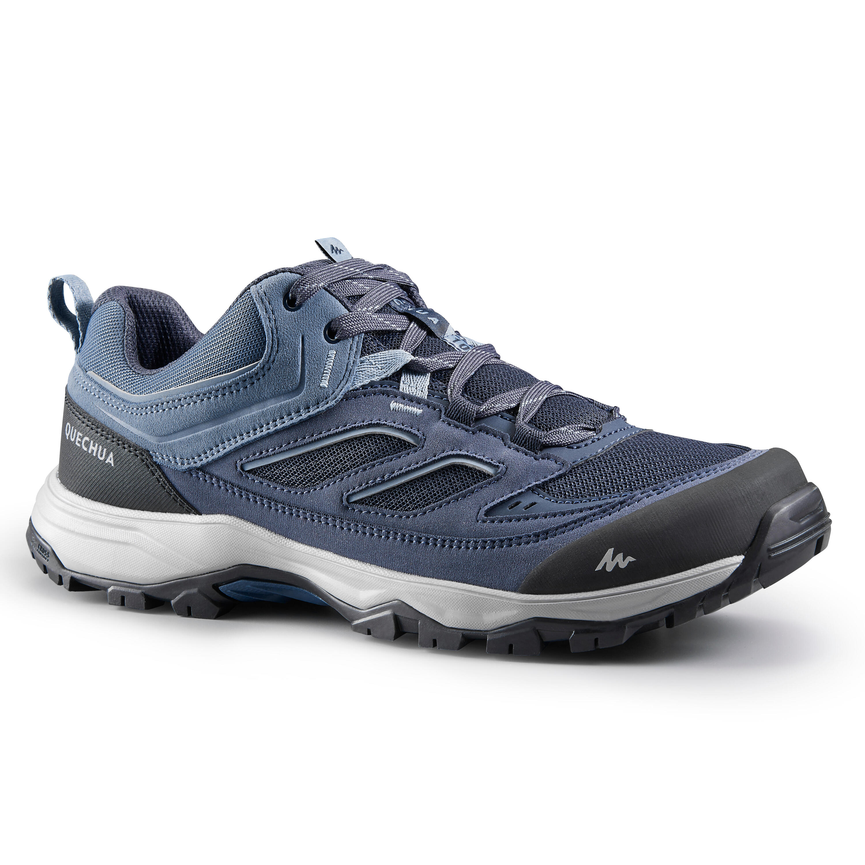 QUECHUA Men's mountain hiking shoes - MH100 - Blue 