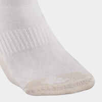 Country walking socks - NH 100 Mid - X 2 pairs - Linen