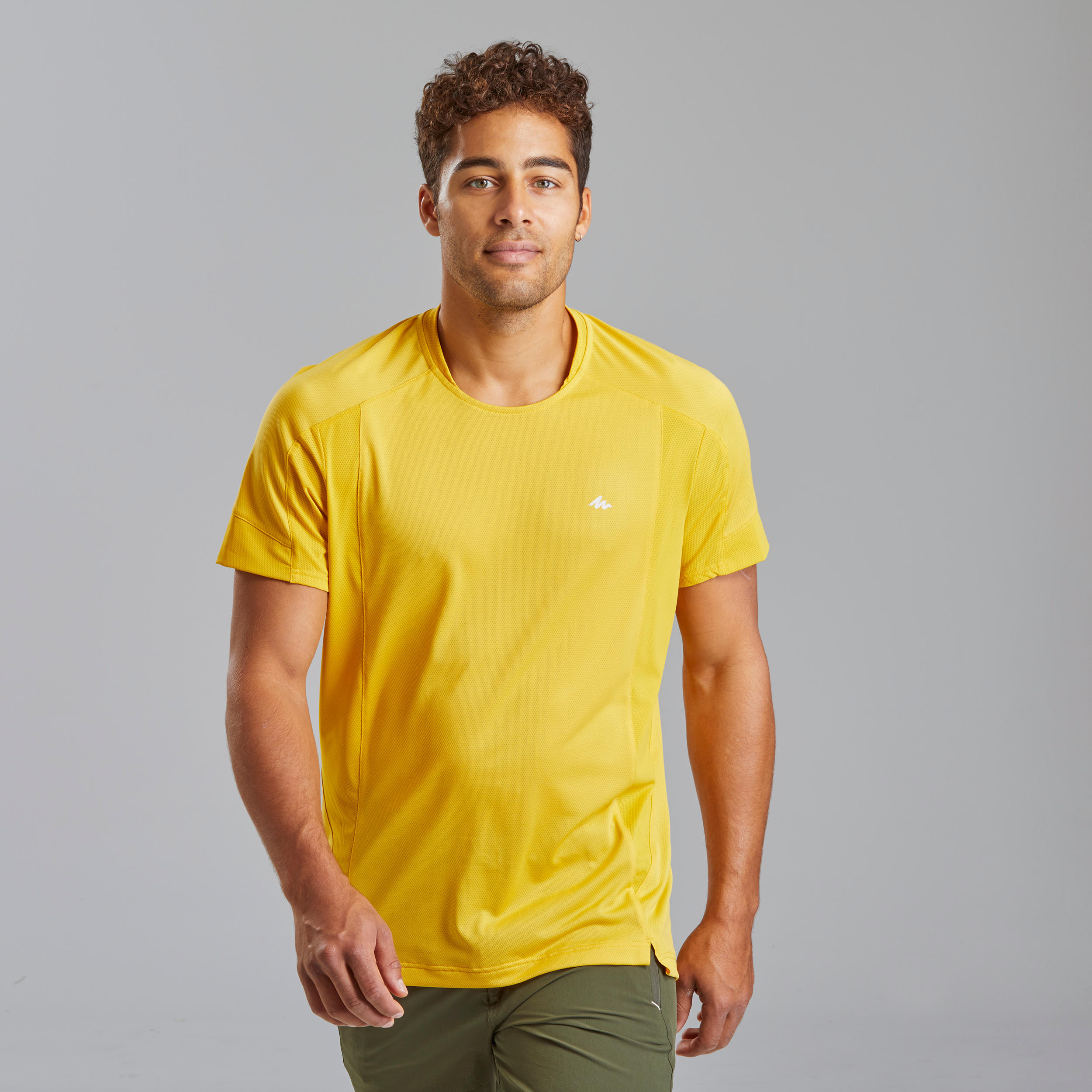 

Men’s short-sleeved mountain walking t-shirt MH500 -  By QUECHUA | Decathlon