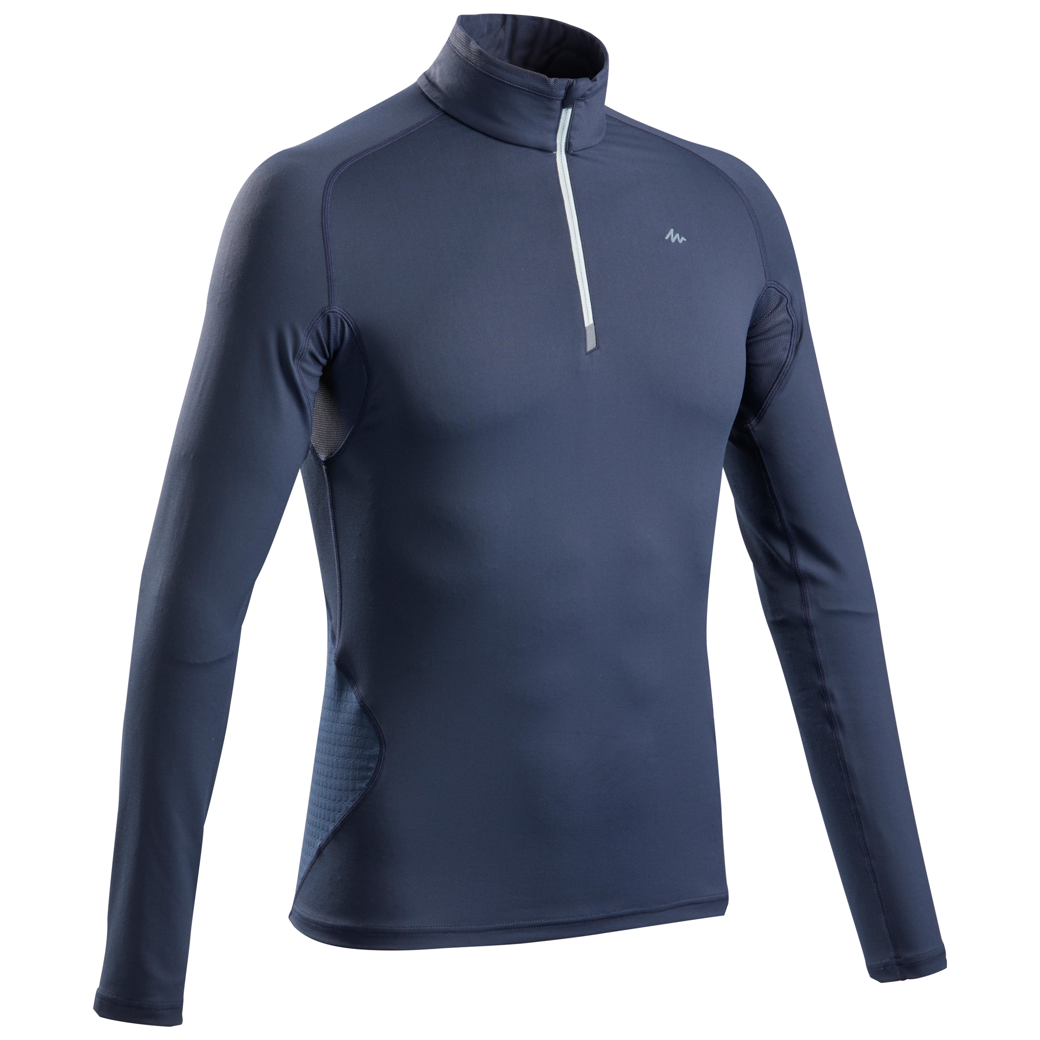 T-shirt montagna uomo MH900 nera QUECHUA | DECATHLON