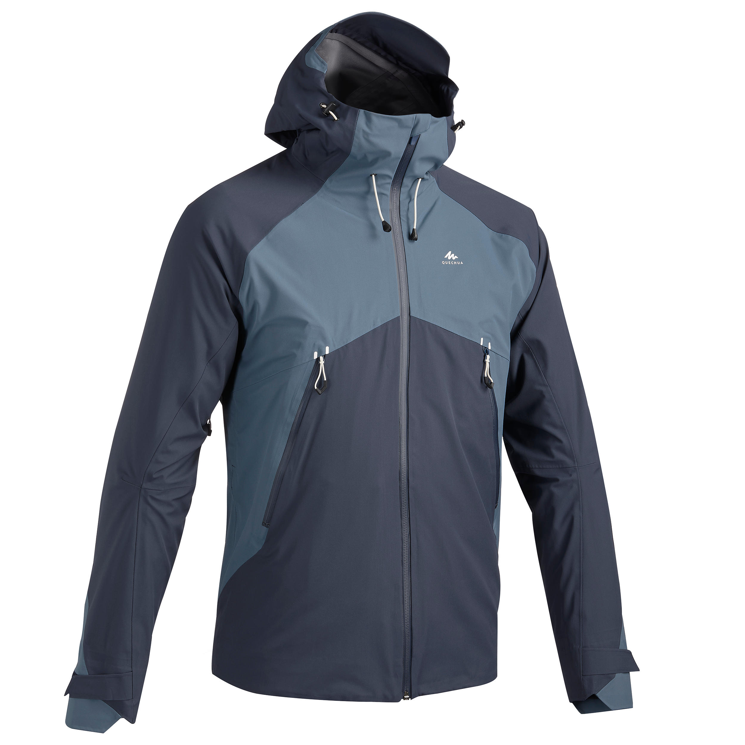 Men's Windproof and Water-repellent Hiking Jacket - Raincut 1/2 Zip QUECHUA  | Decathlon