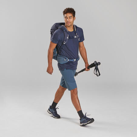 Men’s short-sleeved mountain walking t-shirt MH500