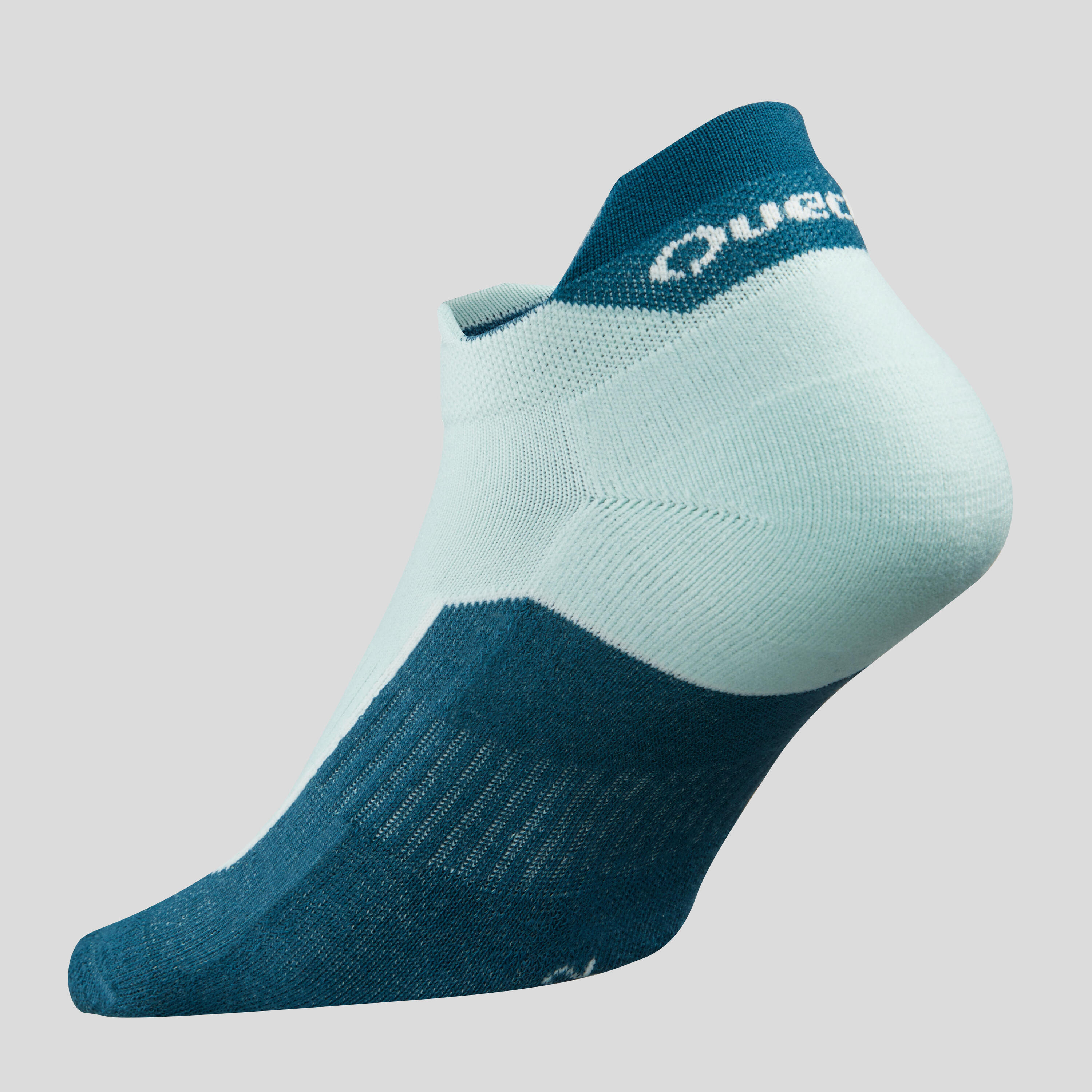 Country walking socks - NH500 Low - X2 pairs - green 2/6
