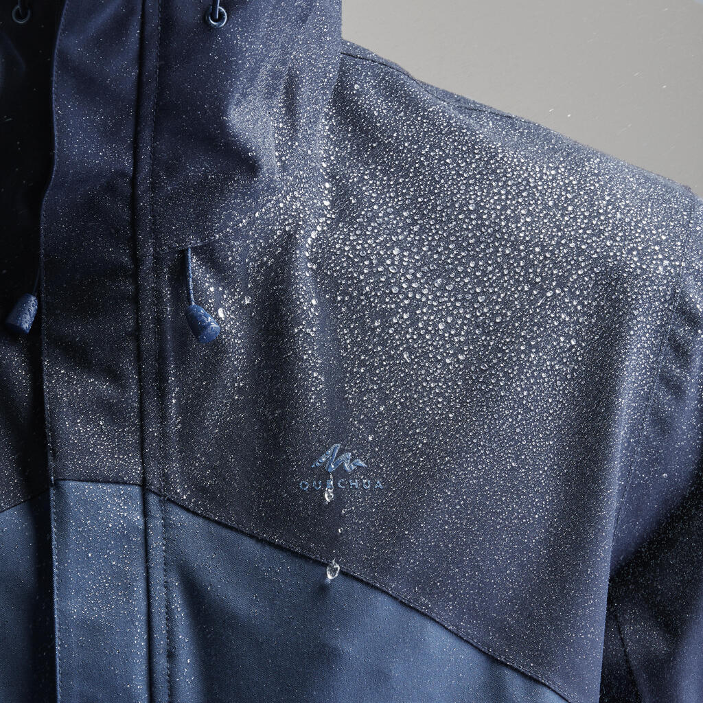 Chamarra de senderismo ligera e impermeable para hombre MH150