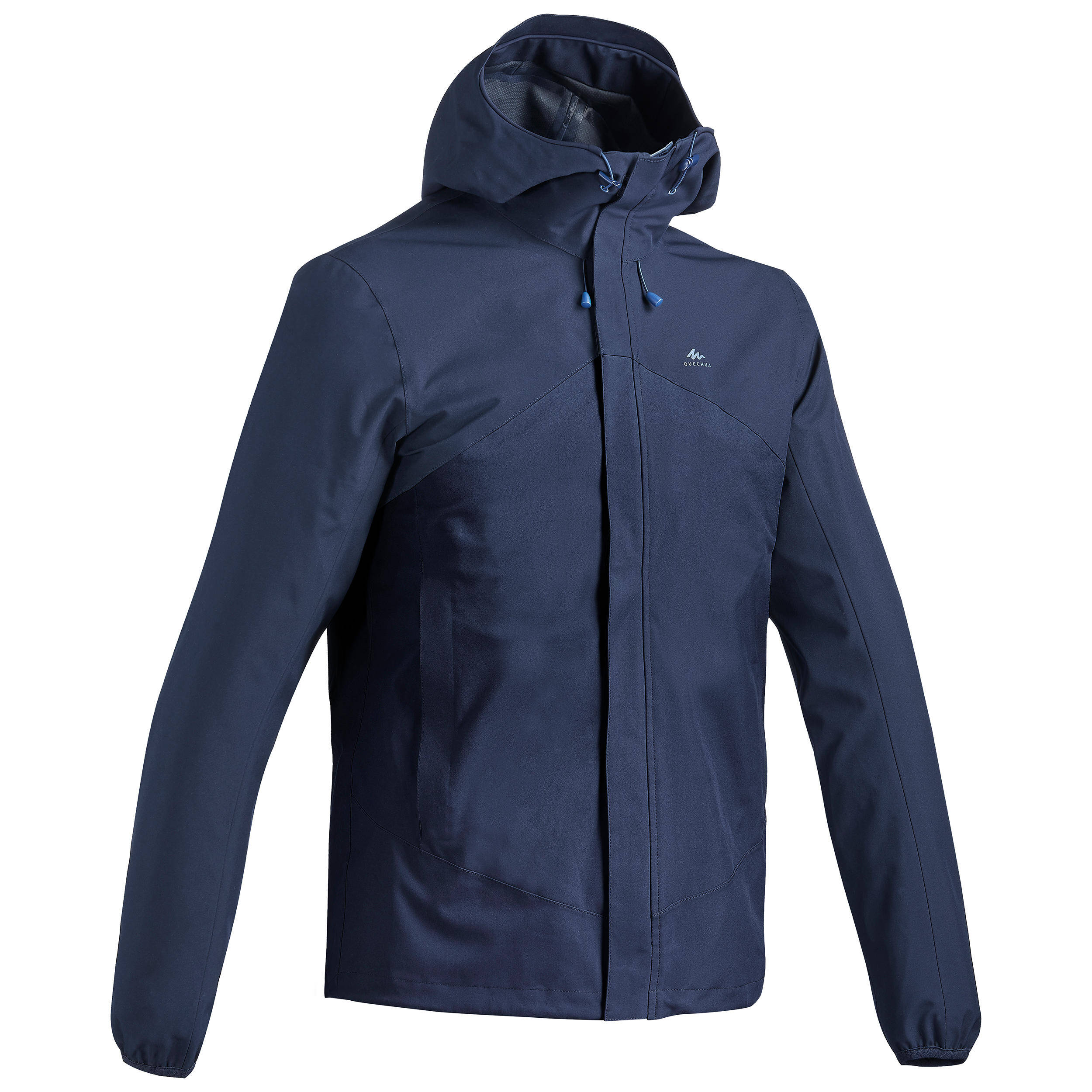 Men's Hiking Lightweight Waterproof Jacket MH150 Blue