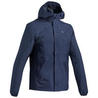 Куртка чоловіча MH150 для гірського туризму водонепроникна синя -- 8540225