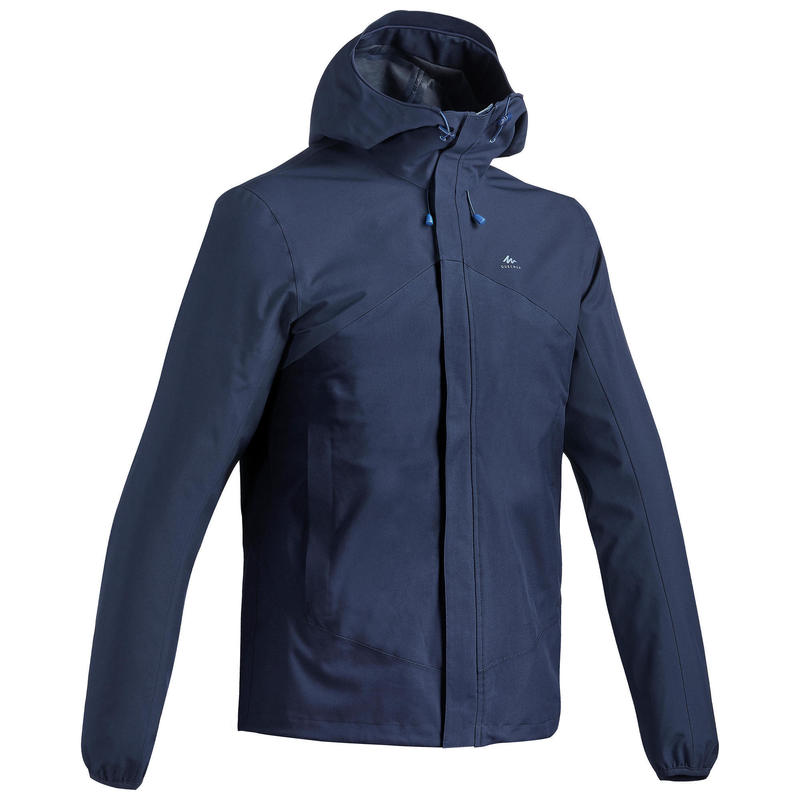 Men's waterproof mountain hiking jacket MH150 - Decathlon