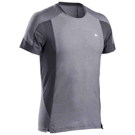 Camiseta de montaña y trekking manga corta Hombre Quechua MH500