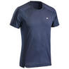 Men's Short-Sleeved Walking T-Shirt - Dark Blue