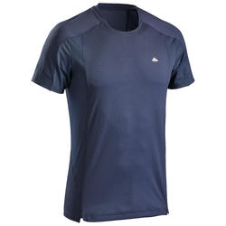 Men's Mountain hiking short-sleeved T-Shirt MH500