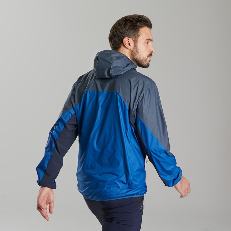 Men's Windproof Walking Jacket - Blue - Decathlon