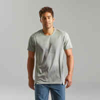 Men's Hiking Synthetic Short-Sleeved T-Shirt  MH500