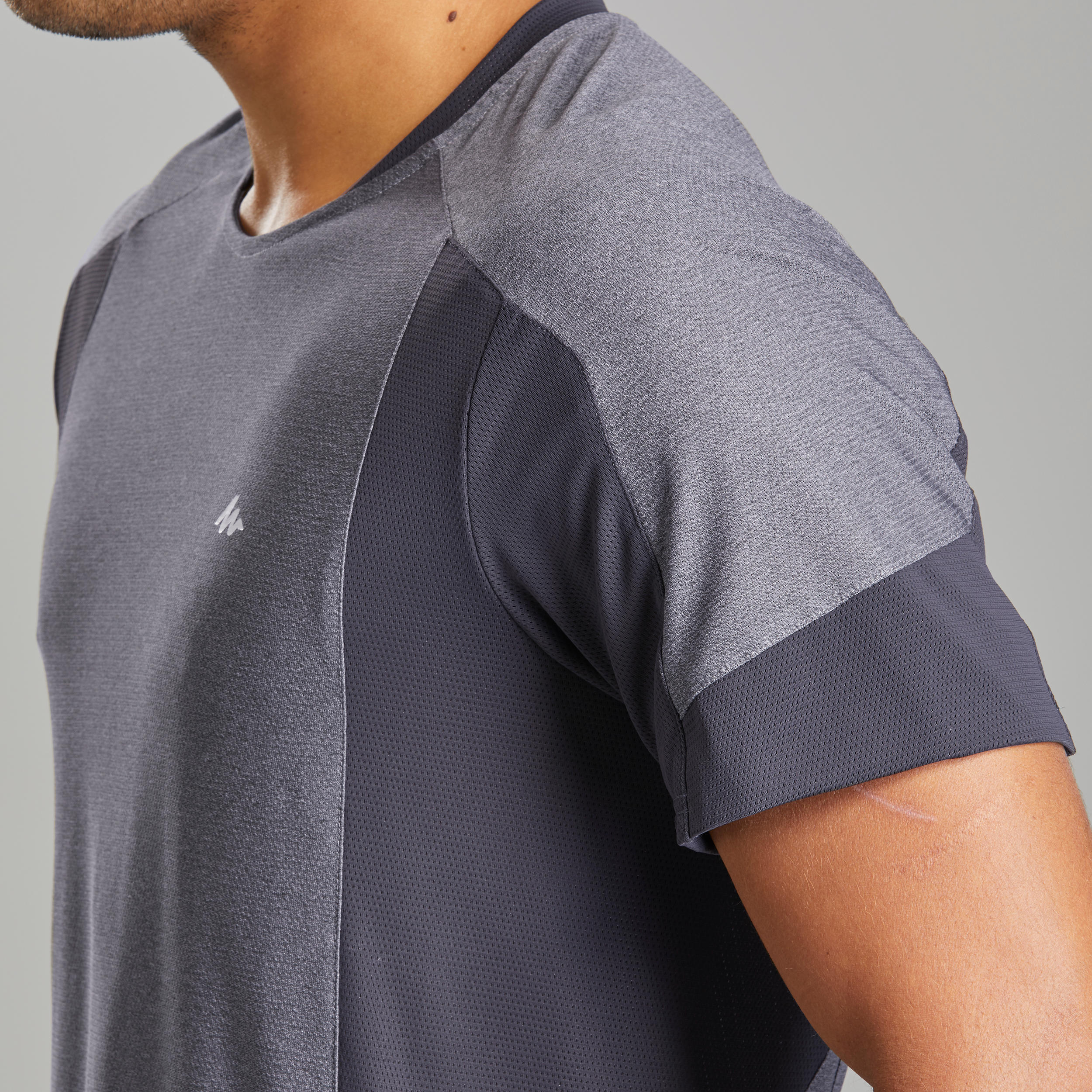 Playera de manga corta de senderismo montaña - MH500 - Hombre - Decathlon