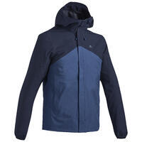 Men's waterpoof jacket - MH150 - Blue
