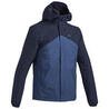 Куртка чоловіча MH150 для гірського туризму водонепроникна синя -  - 8585162