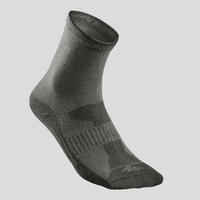 Country walking Socks X 2 pairs NH 100 - Khaki