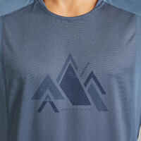 Camiseta de montaña y trekking manga corta Hombre Quechua MH500