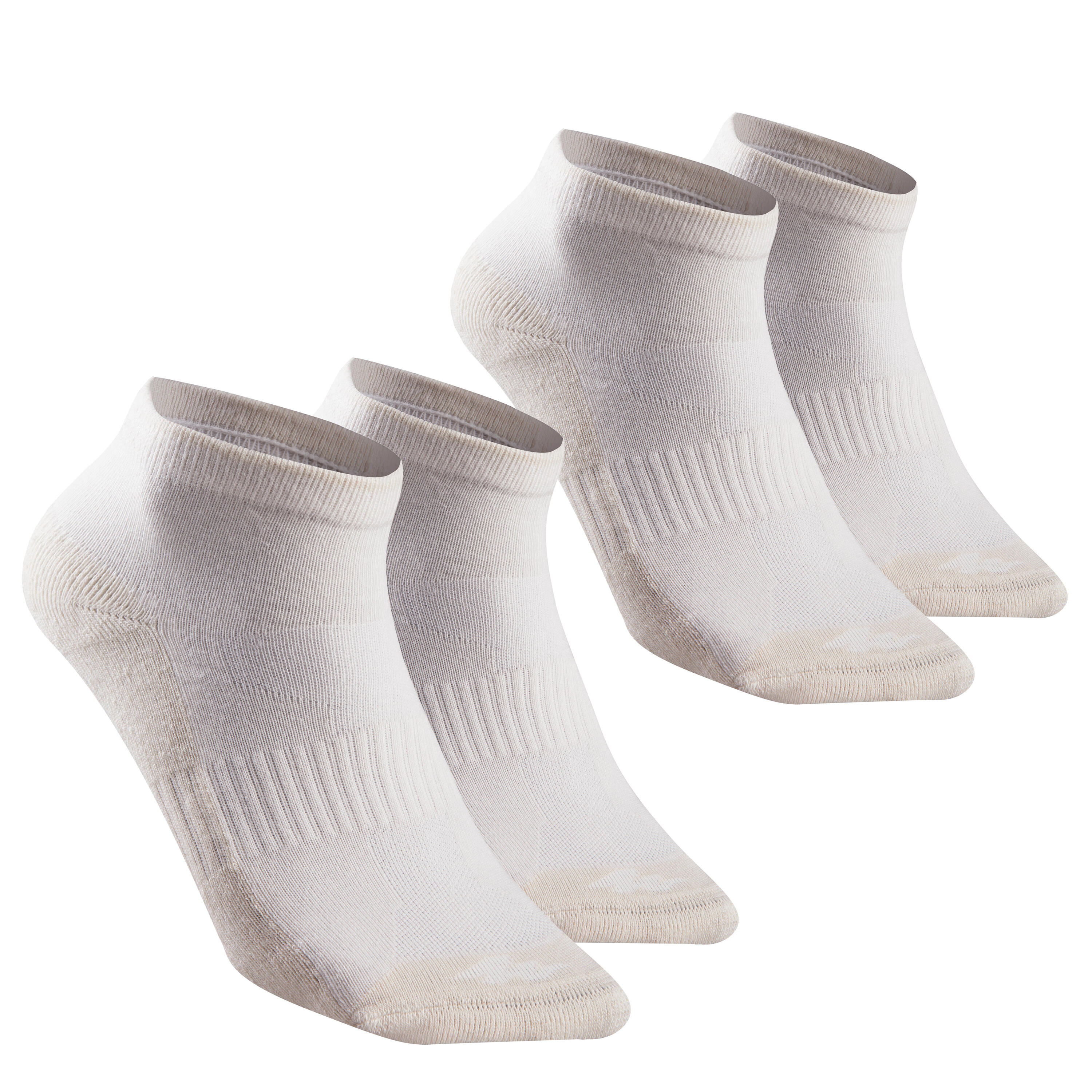 QUECHUA Country walking socks - NH 100 Mid - X 2 pairs - Linen