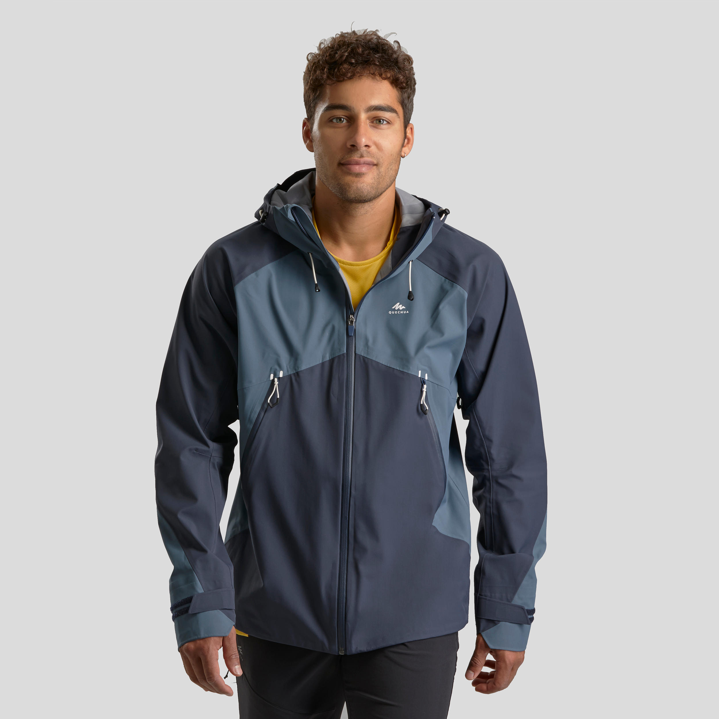 Hiking Lightweight Waterproof Jacket MH500