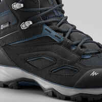 נעלי הרים נגד מים לגברים MH100 Mid – שחור