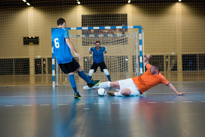 Camisola de Futsal Homem Laranja