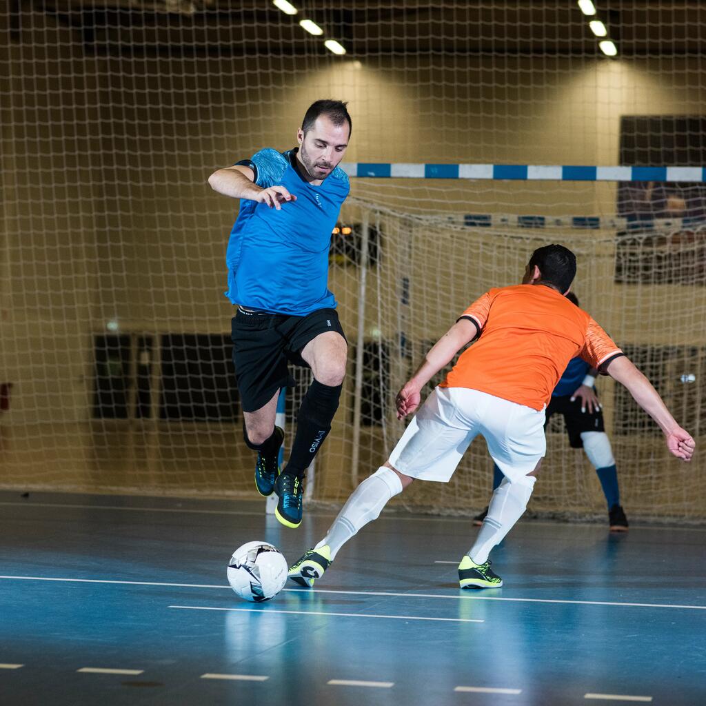 Majica kratkih rukava za futsal muška narančasta